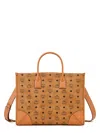 Mcm Tote Large In Brown