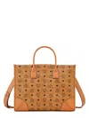 Mcm Tote Large In Brown