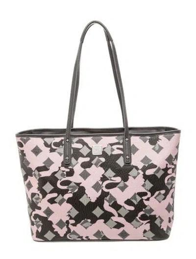 Pre-owned Mcm Tote In Pink