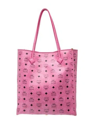 Pre-owned Mcm Tote In Pink