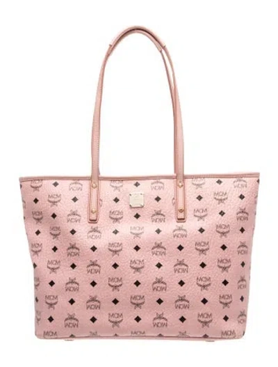 Pre-owned Mcm Tote In Pink