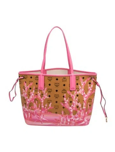 Pre-owned Mcm Tote In Pink