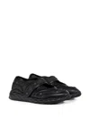 Mcm Touch-strap Sneakerinas In Black
