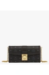 Mcm Tracy Chain Wallet In Black