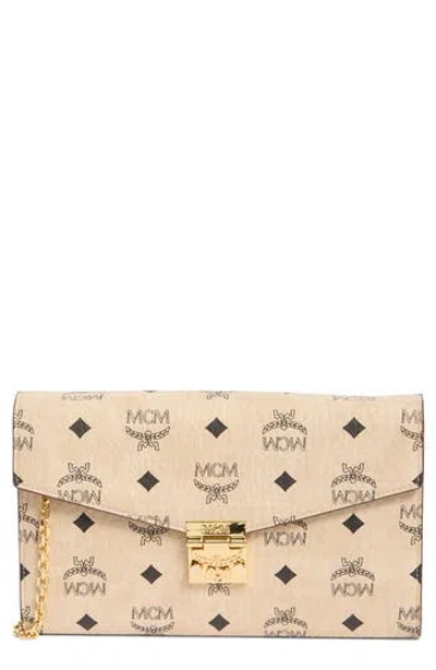 Mcm Tracy Crossbody Bag In Beige