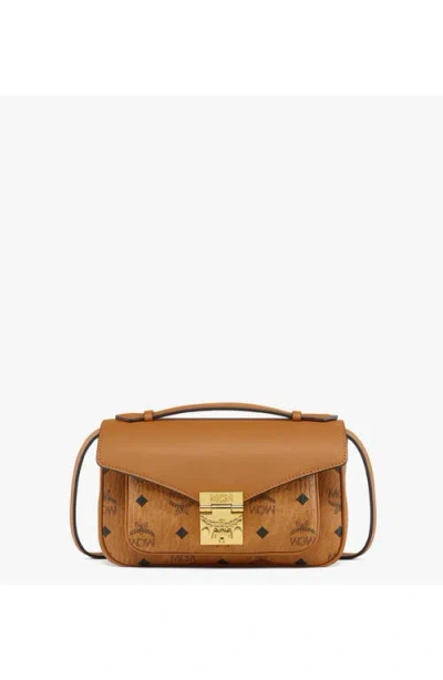 Mcm Tracy Crossbody In Cognac