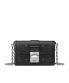 Mcm Tracy Crossbody In Visetos In Black Black