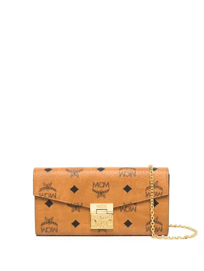 Mcm Tracy Portemonnaie In Brown