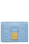 MCM TRACY EMBOSSED LEATHER WALLET