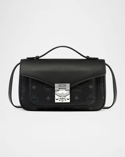 Mcm Tracy Medium Visetos Crossbody Bag