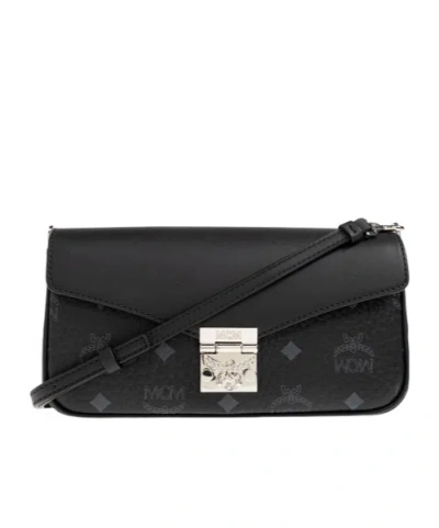 Mcm Tracy Mini Shoulder Bag In Black