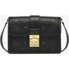 Mcm Tracy Shoulder Bag In Black