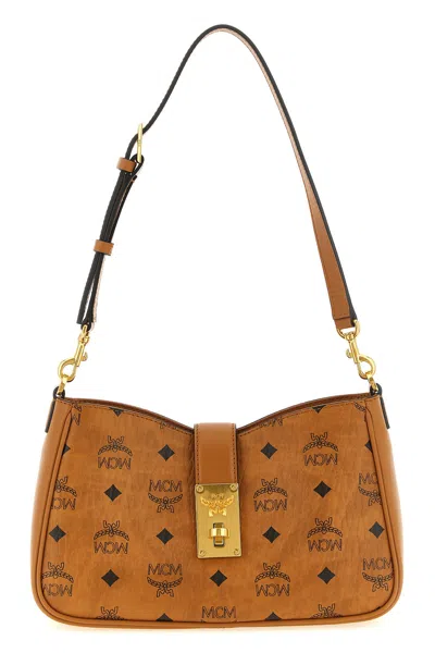 Mcm 'tracy' Shoulder Bag In Brown