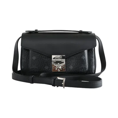 Pre-owned Mcm Tracy Vi Medium Crossbody 'black' | Men's Size Onesize