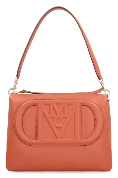 MCM TRAVIA MCM MODE LEATHER CROSSBODY BAG