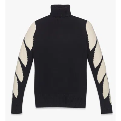 MCM TURTLE NECK WOOL CASHMERE SWEATSHIRT