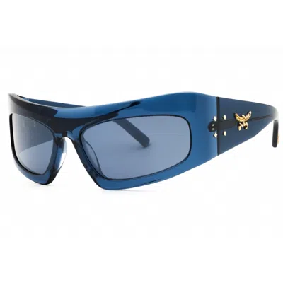 Mcm Unisex Blue Oversized Sunglasses Mw0001 In ["blue"]