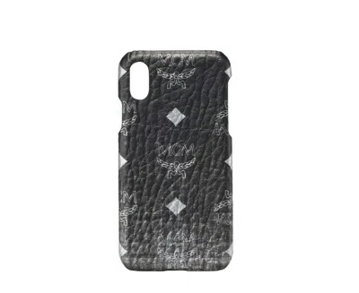 Mcm Unisex Gradation Visetos Iphone Xs Cell Phone Case In Gray