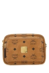 Mcm Printed Fabric Small Klassik Crossbody Bag In Multicolor