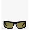 Mcm Unisex Square Sunglasses In Black