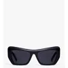Mcm Unisex Square Sunglasses In Black