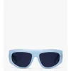 Mcm Unisex Square Sunglasses In Blue