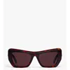 Mcm Unisex Square Sunglasses In Brown