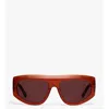 Mcm Unisex Square Sunglasses In Brown