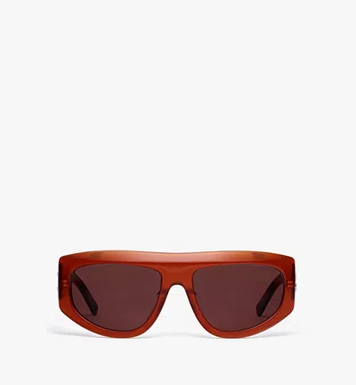 Mcm Unisex Square Sunglasses In Caramel