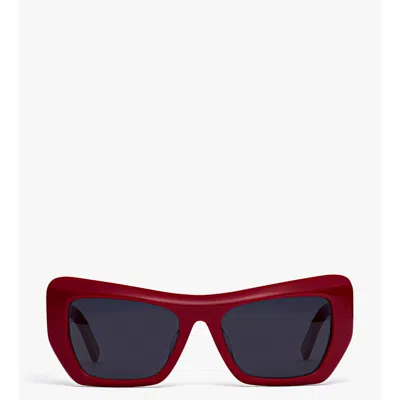 Mcm Unisex Square Sunglasses In Red