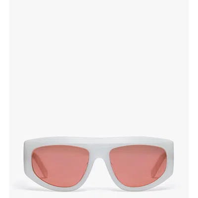 Mcm Unisex Square Sunglasses In White