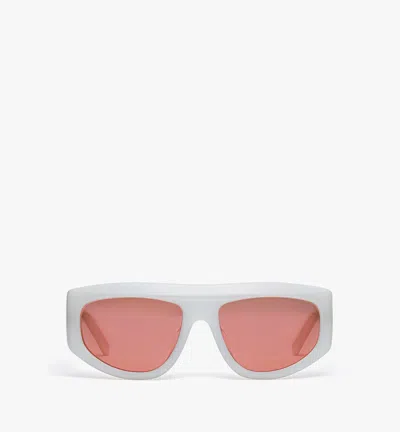 Mcm Unisex Square Sunglasses In White