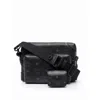 Mcm Unisex Visetos Canvas Crossbody Bag In Black In Black