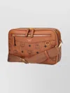 Mcm Versatile Shoulder Bag Adjustable Strap In Brown
