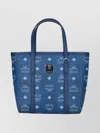 Mcm Toni Mini Visetos Shopper Top-handle Bag