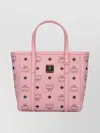Mcm Toni Shopper Small Tote Bag In Pink