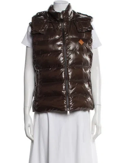 Pre-owned Mcm Vest W/ Tags In Brown