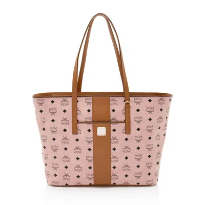 Mcm Visetos Anya Medium Shopper Tote In Multi