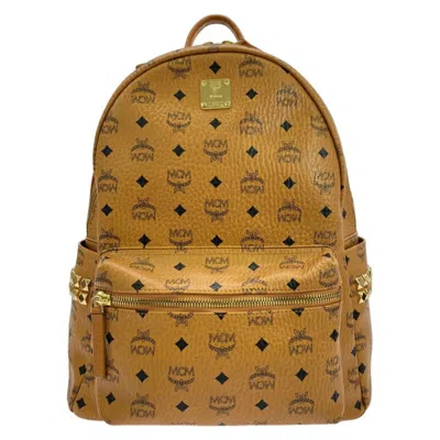 Pre-owned Mcm Visetos Backpack ()