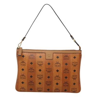 Pre-owned Mcm Visetos Canvas Handbag ()