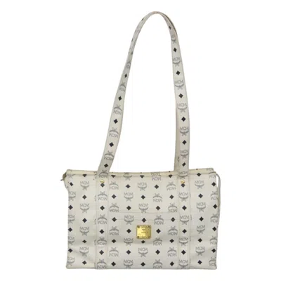 Pre-owned Mcm Visetos Canvas Tote Bag ()