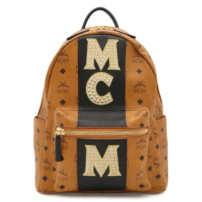 Pre-owned Mcm Visetos Coated Canvas Backpack ()