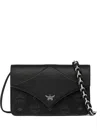 Mcm Visetos Diamond Shoulder Bag In Pattern