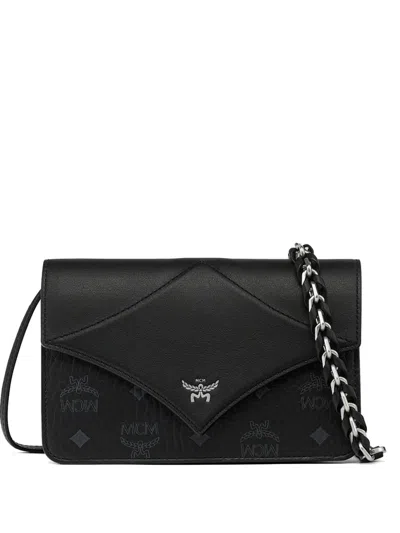 MCM VISETOS DIAMOND SHOULDER BAG