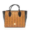 Mcm Visetos Double Zip Kathy Tote