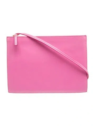 Pre-owned Mcm Visetos Evening Bag In Pink