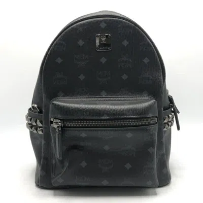 Pre-owned Mcm Visetos Leather Backpack ()