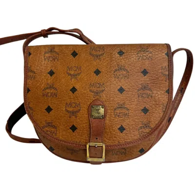 Pre-owned Mcm Visetos Leather Shoulder Bag () In Multi