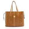Mcm Liz Large Reversible Visetos Shopper Tote Bag In Multi