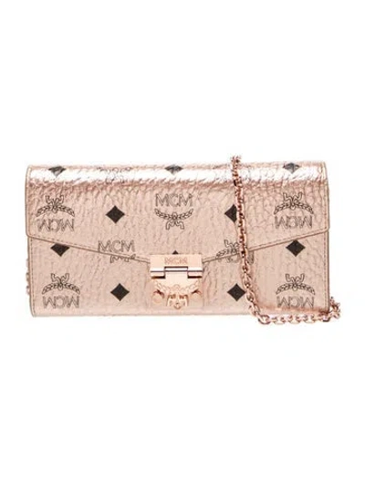 Pre-owned Mcm Visetos Minaudière